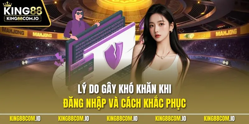 Lý do gây khó khăn khi đăng nhập và cách khắc phục